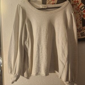 Universal Thread Off-White Knit Top